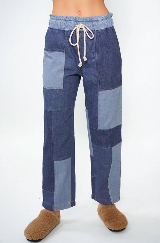 Easy Pant Patchwork