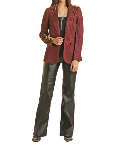 Rock & Roll Cowgirl - Iridescent Blazer