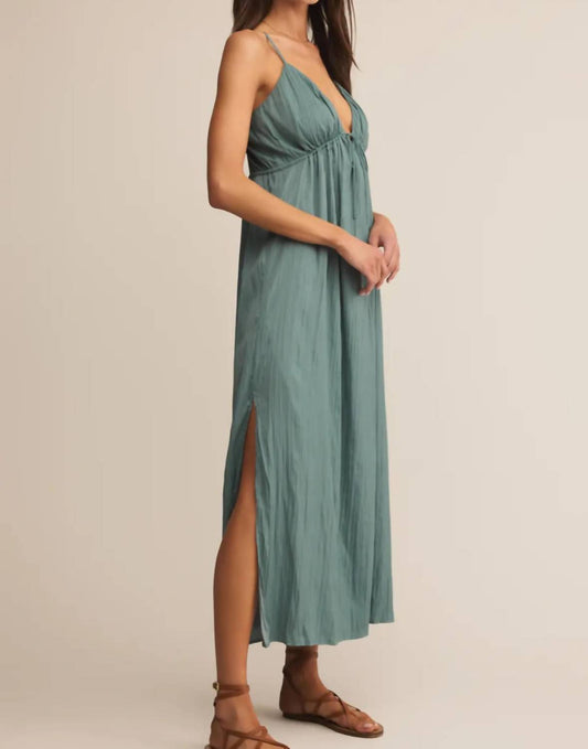 Z Supply - manon satin maxi dress