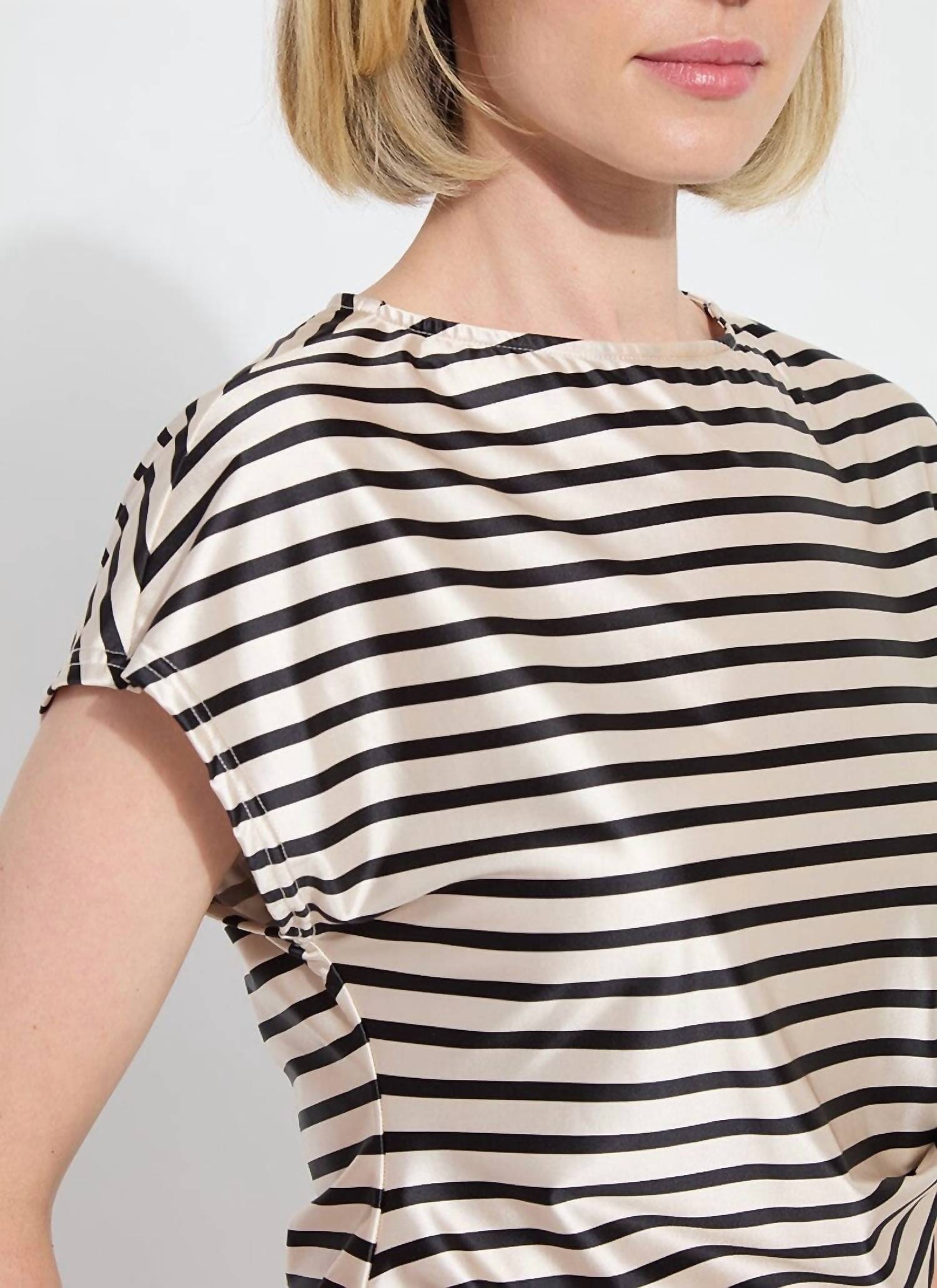 Lysse - Bruna Side Draped Top