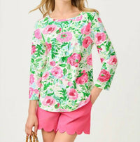 Lilly Pulitzer - KEY WEST 3/4 SLEEVE TOP