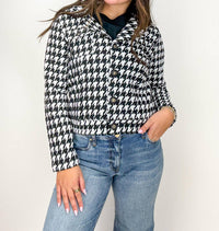Dolcezza - Kelsey Houndstooth Jacket