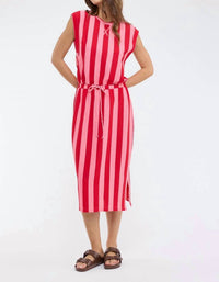 Wishlist - Presley Striped Midi Dress