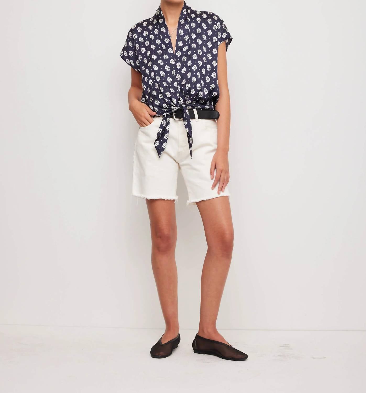 Fifteen Twenty - Maria Tie Front Top