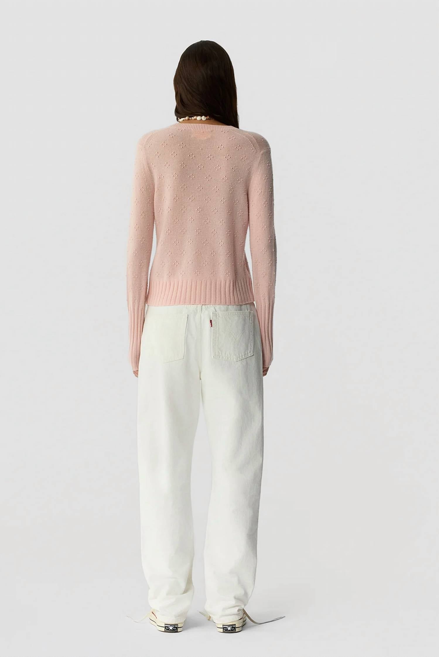 Guest In Residence - Compass Shrunken Crew Sweater