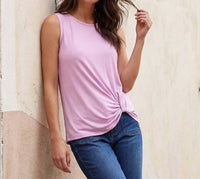 Karen Kane - Sleeveless Pick-Up Top