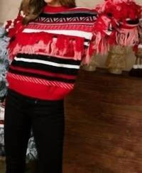 Main Strip - Round Neck Fringe Sweater