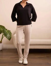 Tribal - Henley Three-Quarter Sleeves Shirt