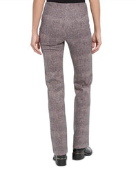 Lysse Elysse High Rise Straight Leg Pants in sublime plush plaid - women's jeans - detail view