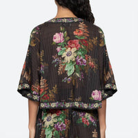 Sea - Viktoria Print Tie Front Top