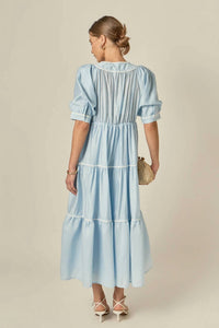 English Factory - Embroidery Midi Dress