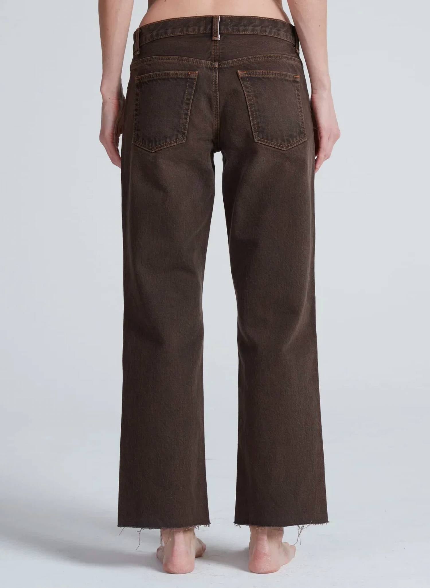 Askk Ny - Low Rise Straight Pants