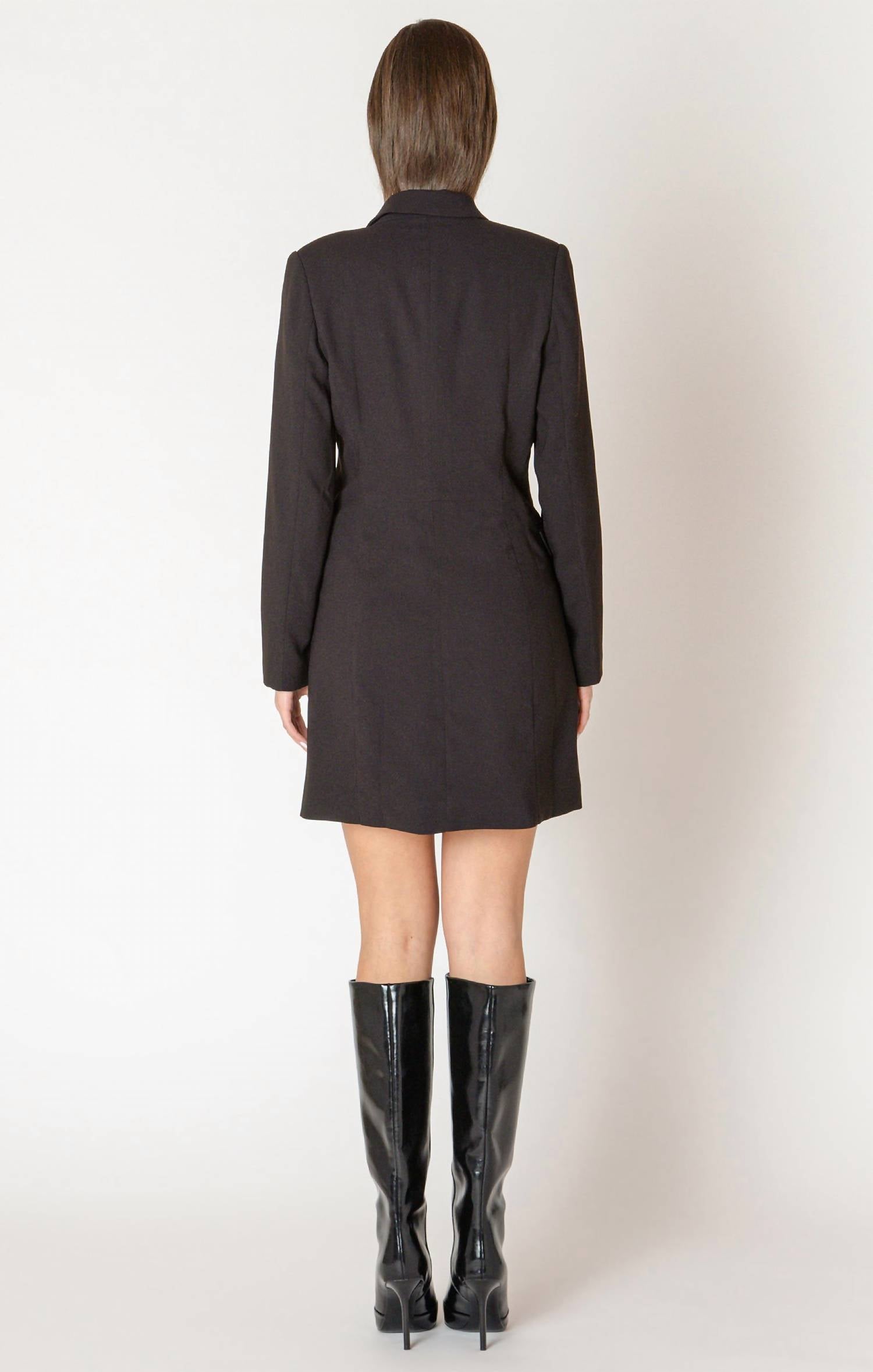 Dex - Double Breasted Blazer Dress