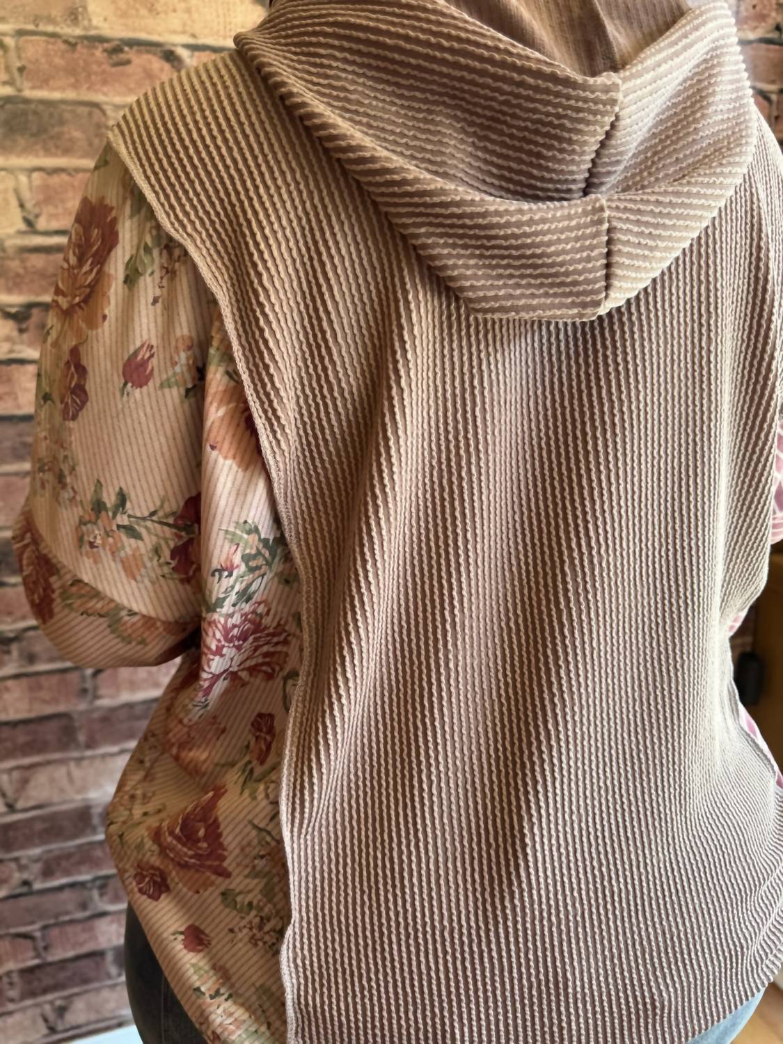 Haptics - Striped Hooded Pullover