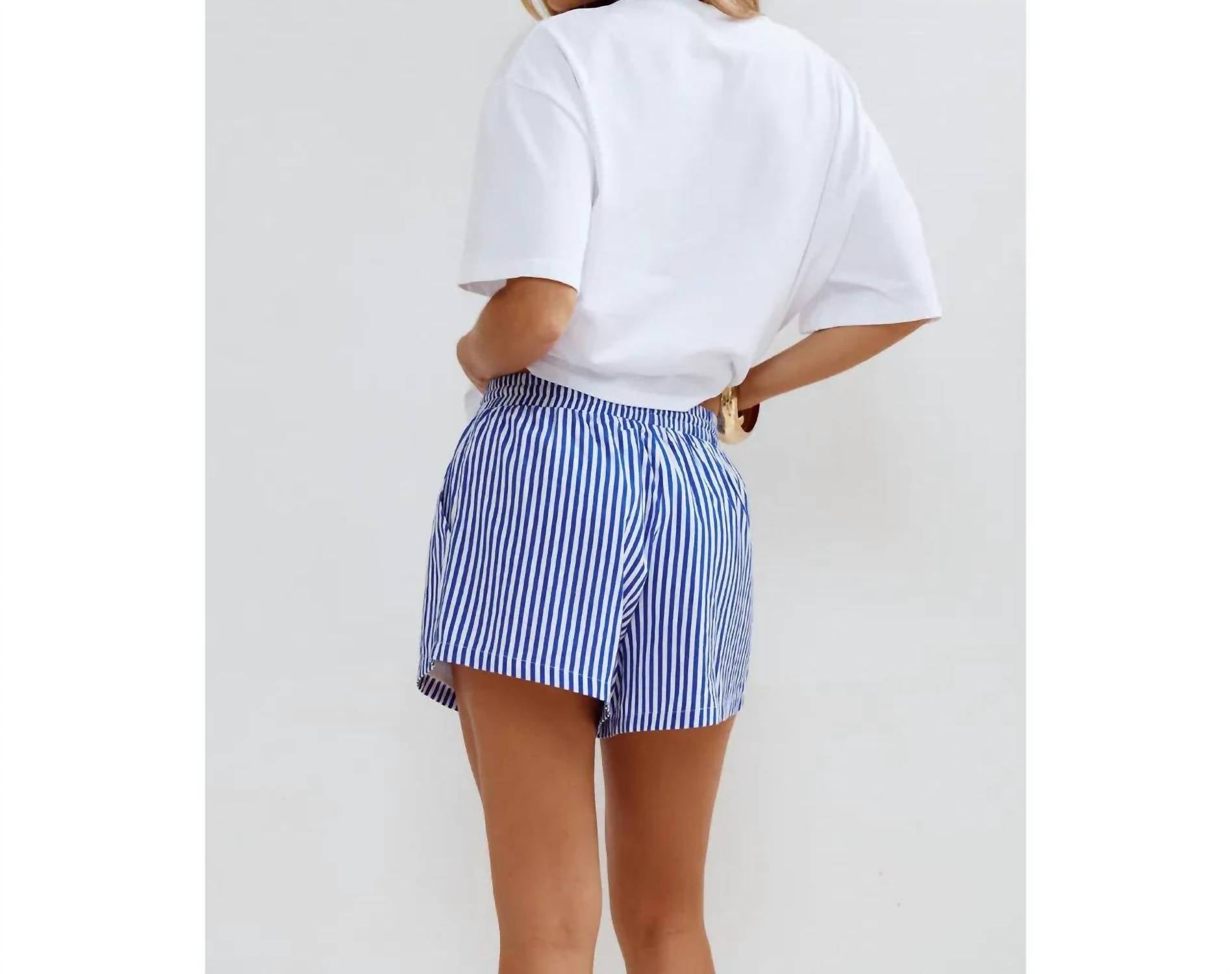 Runaway The Label - Tilka Stripped Shorts