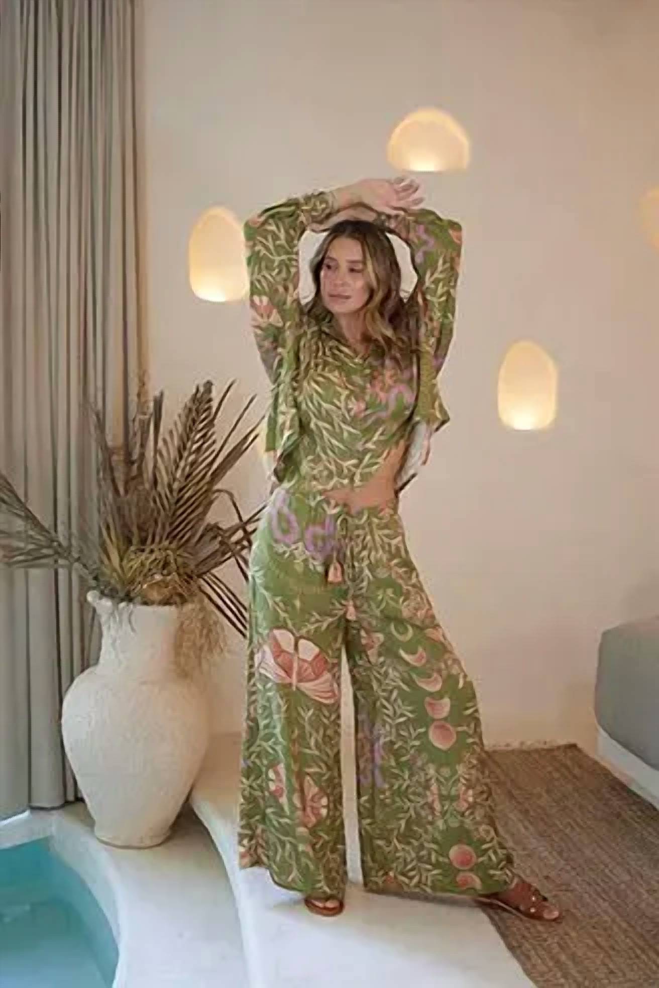 Z&L Europe - Papillon Wide Leg Pants