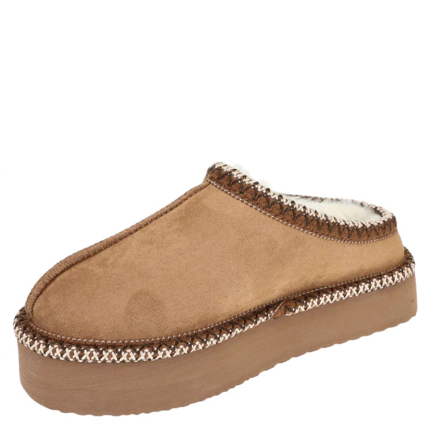 Very G - Women's Christy Slip On Platform Slipper Mule