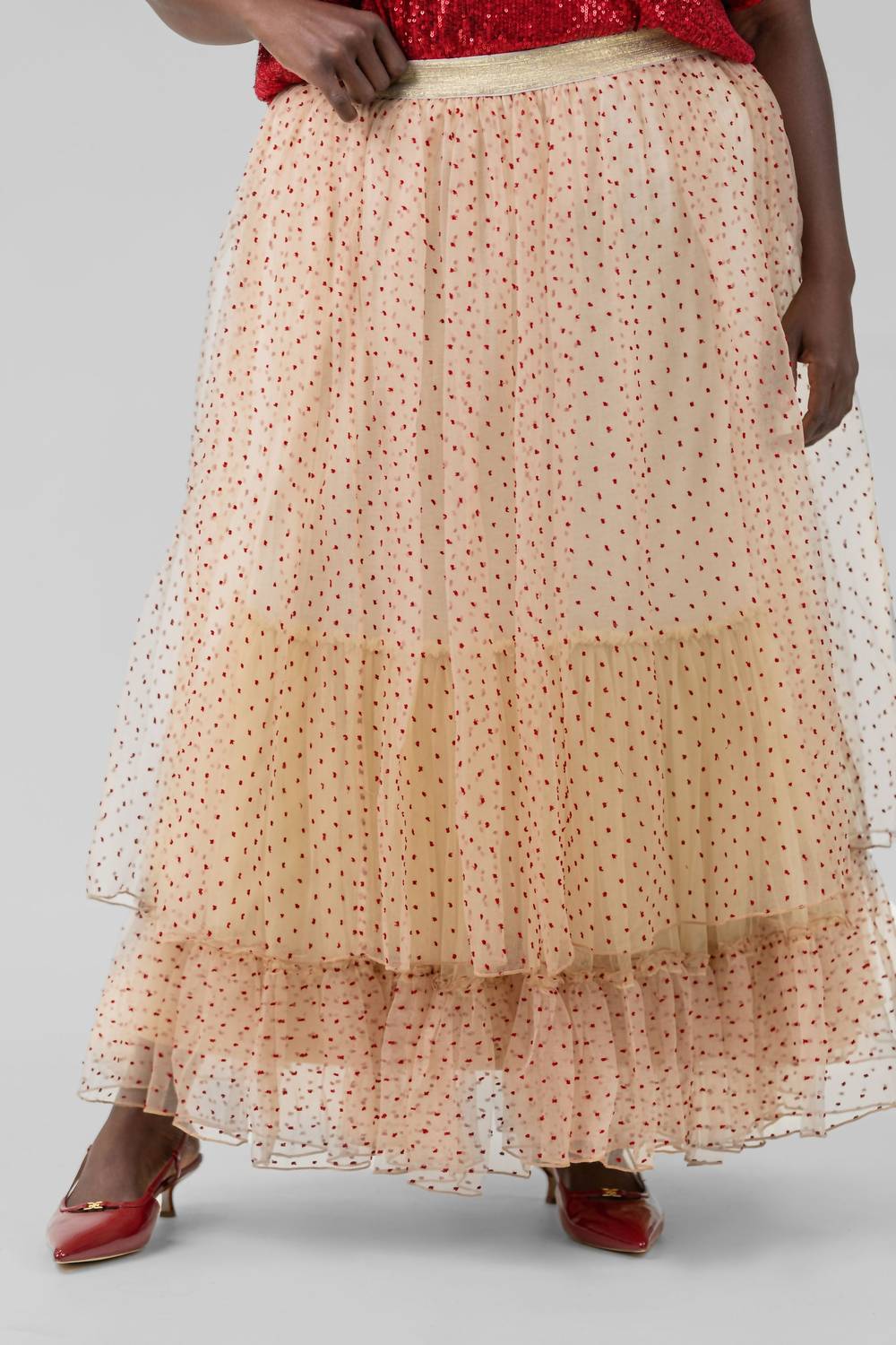 -Bl^Nk- - Tilly Maxi Skirt - Plus