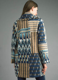 Tempo Paris - Tweed Long Boucle Coat