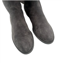 Stuart Weitzman - Lowland Flat Stretch Suede Over The Knee Boots