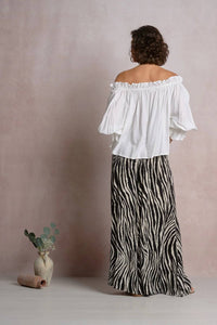 Elan - LONG SLEEVE OFF THE SHOULDER TOP