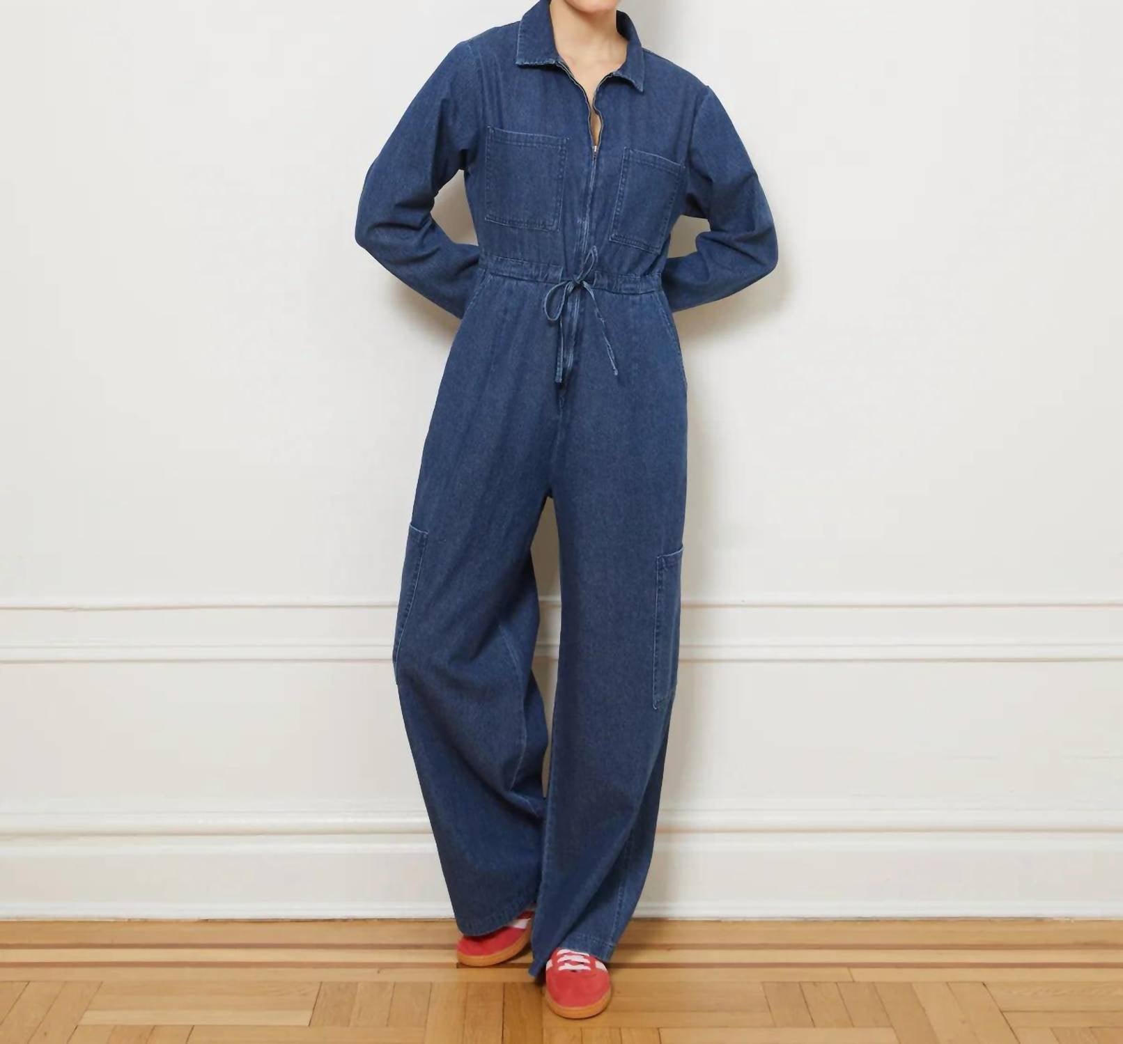 Loup - Spencer Cargo Zip Jumpsuit
