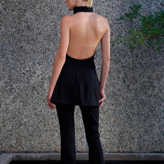 Misha - Razi Soft Cowl Neck Jumpsuit