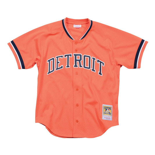 Mitchell & Ness - MEN'S ALAN TRAMMEL MLB DETROIT TIGERS 1993 JERSEY