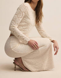 Z Supply - Aurora Lace Long Sleeve Top