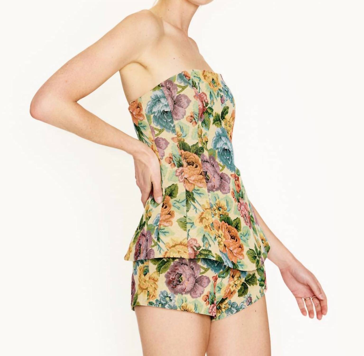 Line And Dot - Cambria Top