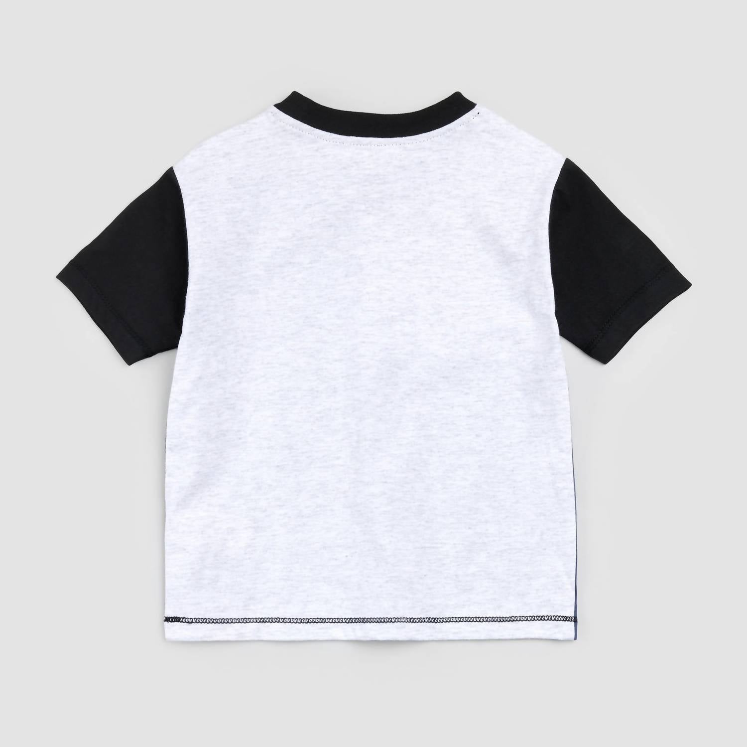 Miles The Label - Boy Colorblock Short Sleeve Top & Short Set