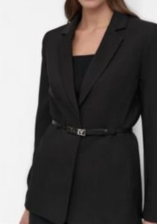 Dkny - Belted 2-button Blazer