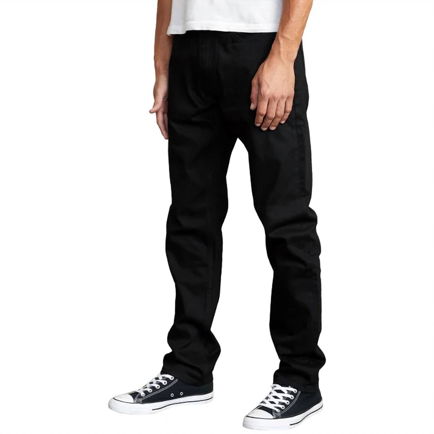 RVCA DAGGER DENIM in black - men's jeans
