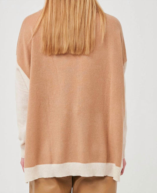 Brodie Cashmere - Margot Colorblock Sweater