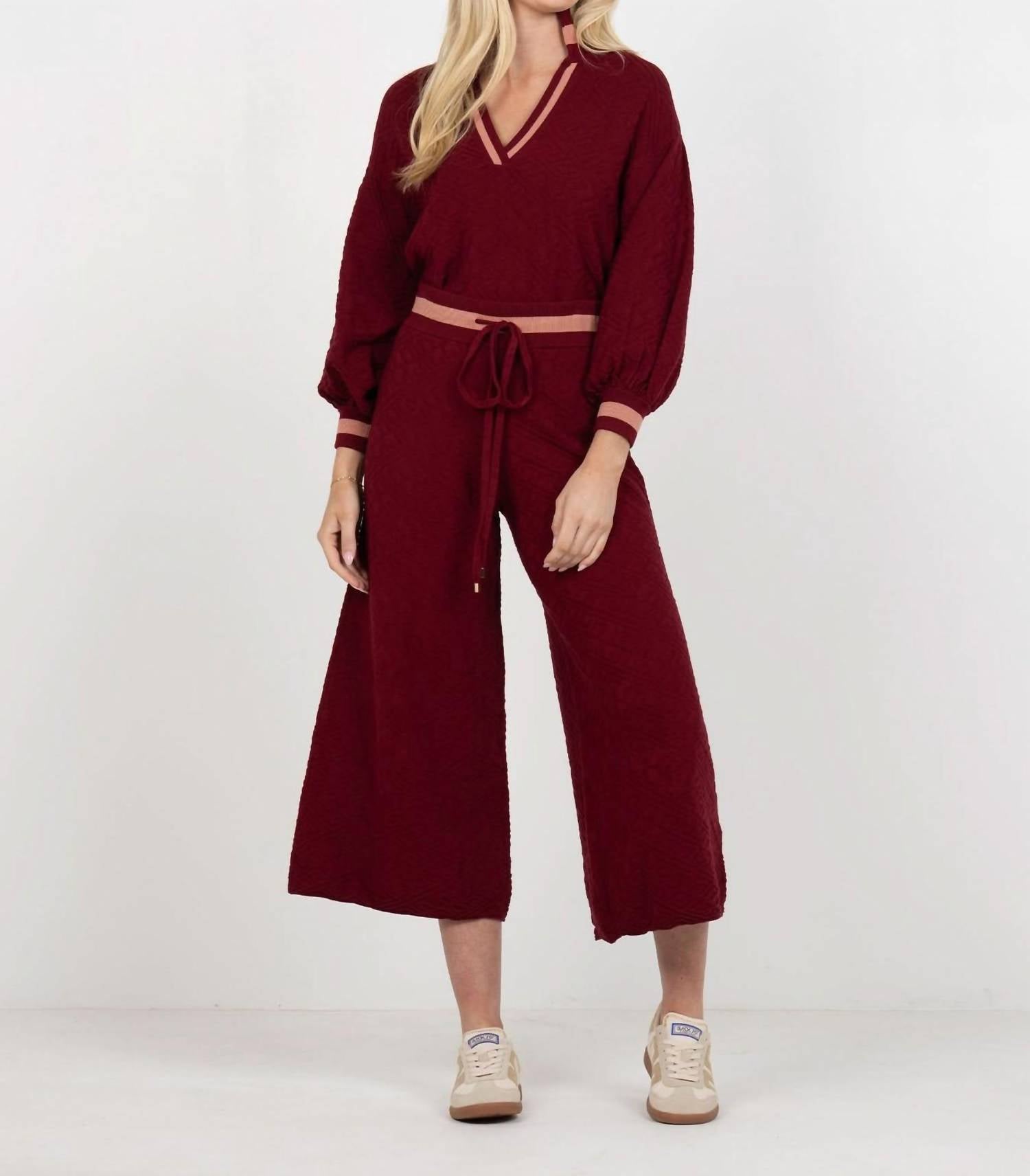 Emily Mccarthy - Teddy Crop Trouser