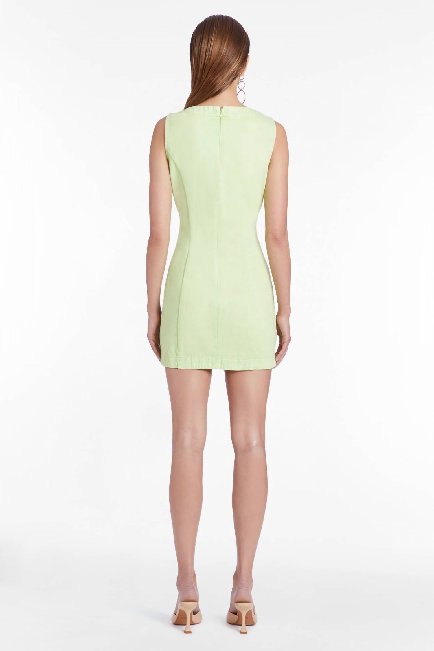 Amanda Uprichard - PUZZLE DENIM DRESS