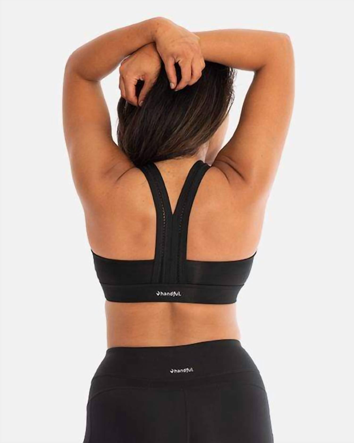 Handful Y Back Bra in booya black - women's intimate - view 4
