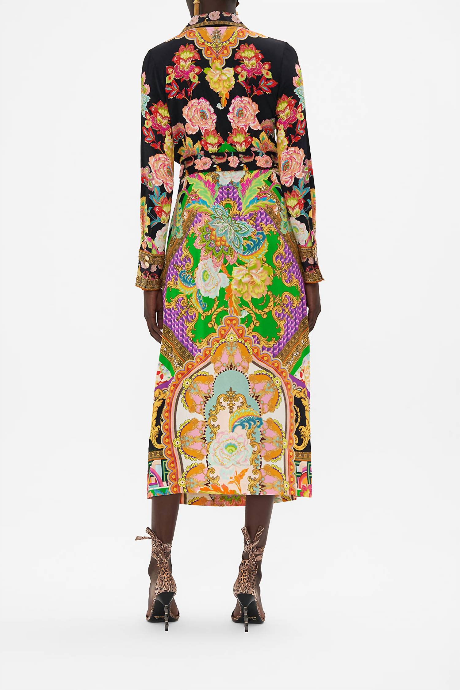 Camilla - Jersey Collared Dress