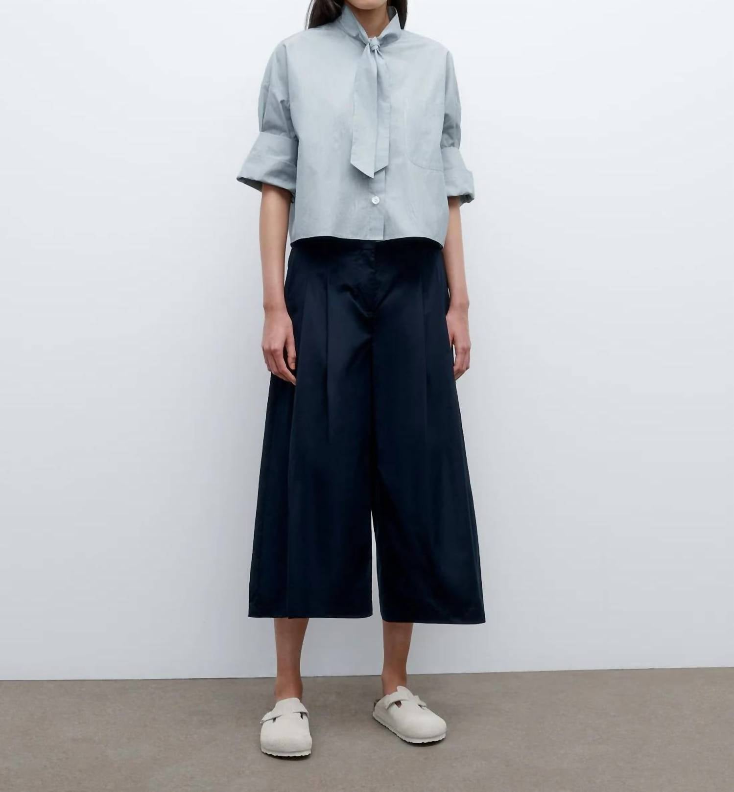 Twp - Cropped Didi Pleated Pants