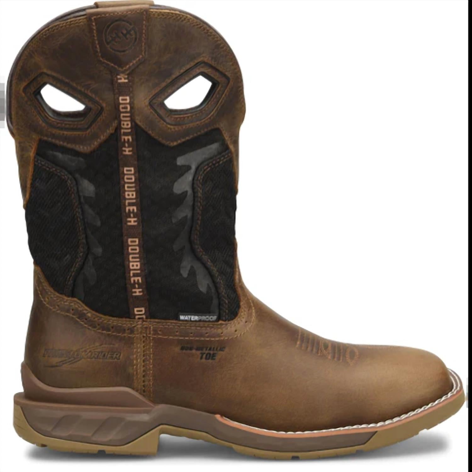 Double-H Boots - Men's Zenon Phantom Rider Composite Toe Waterproof Work Boot - Medium