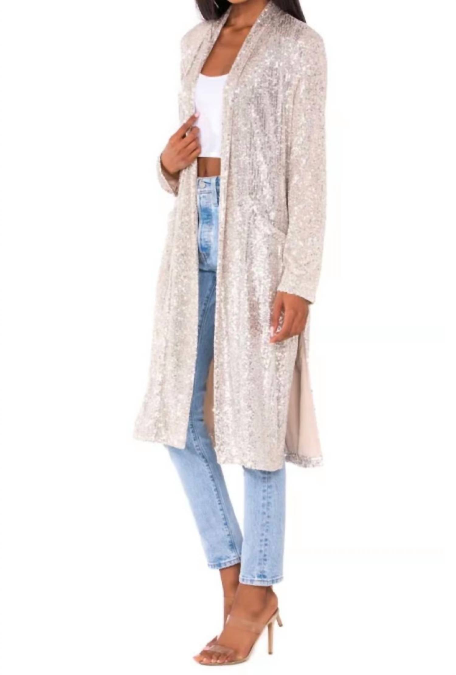 Fifteen Twenty - Sequin Snake Duster