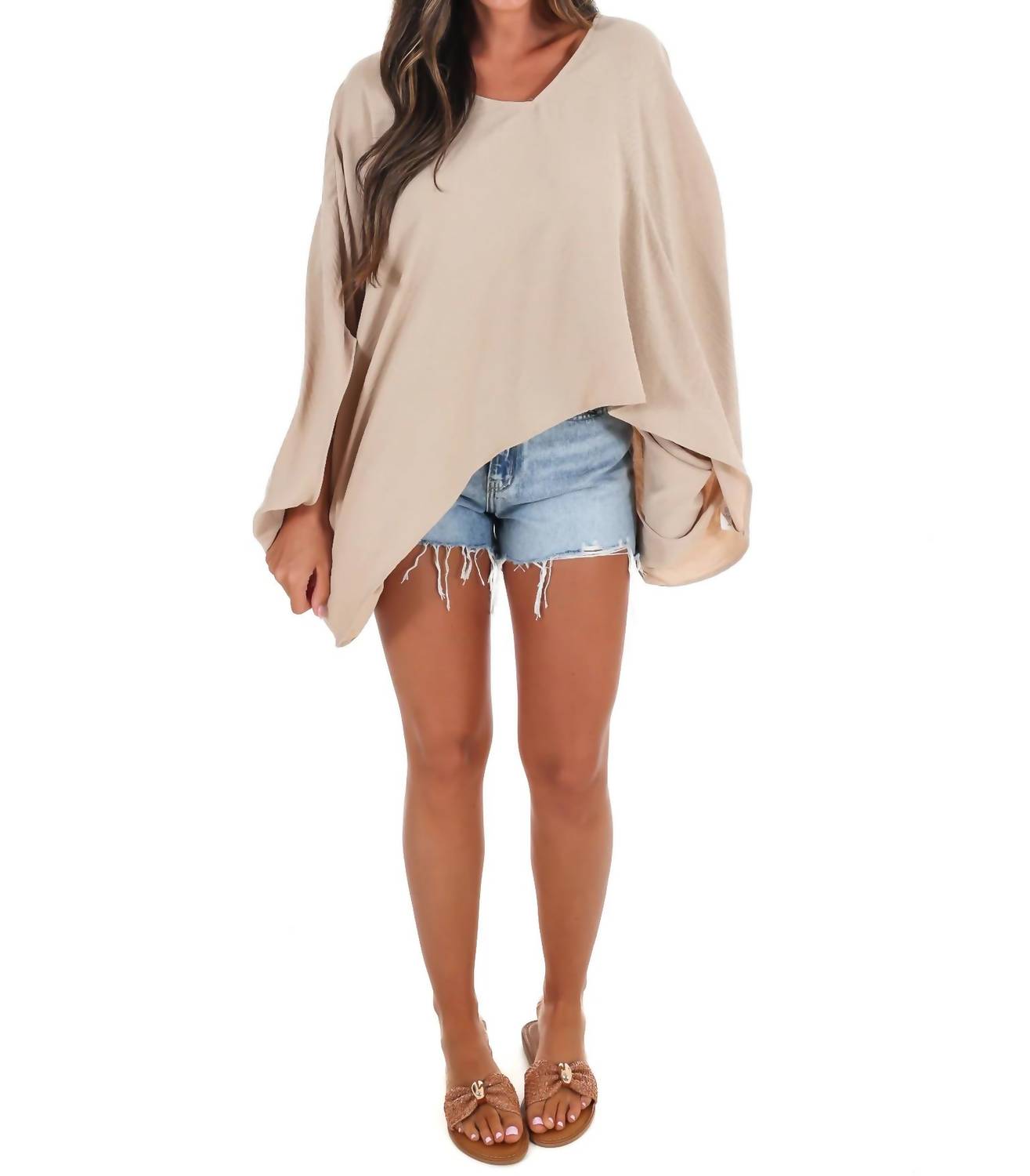 Ee:Some - Women's Relaxed Luxe Oversized Top
