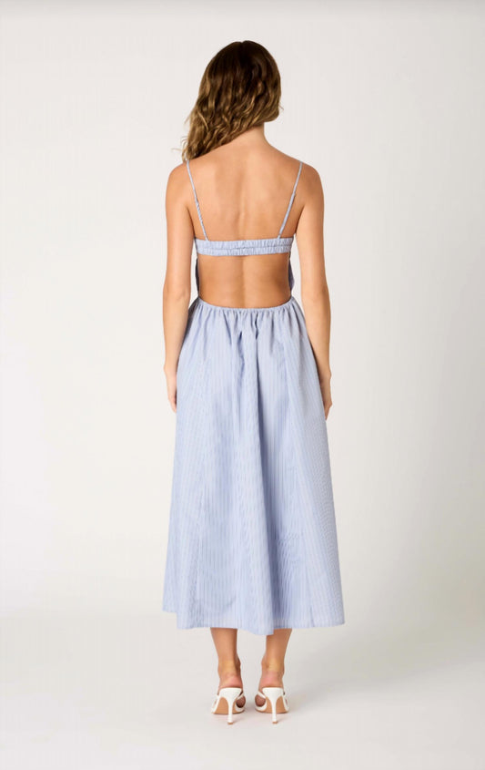 Nia - Destene Stripe Midi Dress