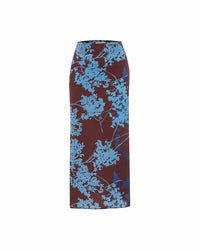Theo The Label - Women's Hydra Printed Maxi Skirt