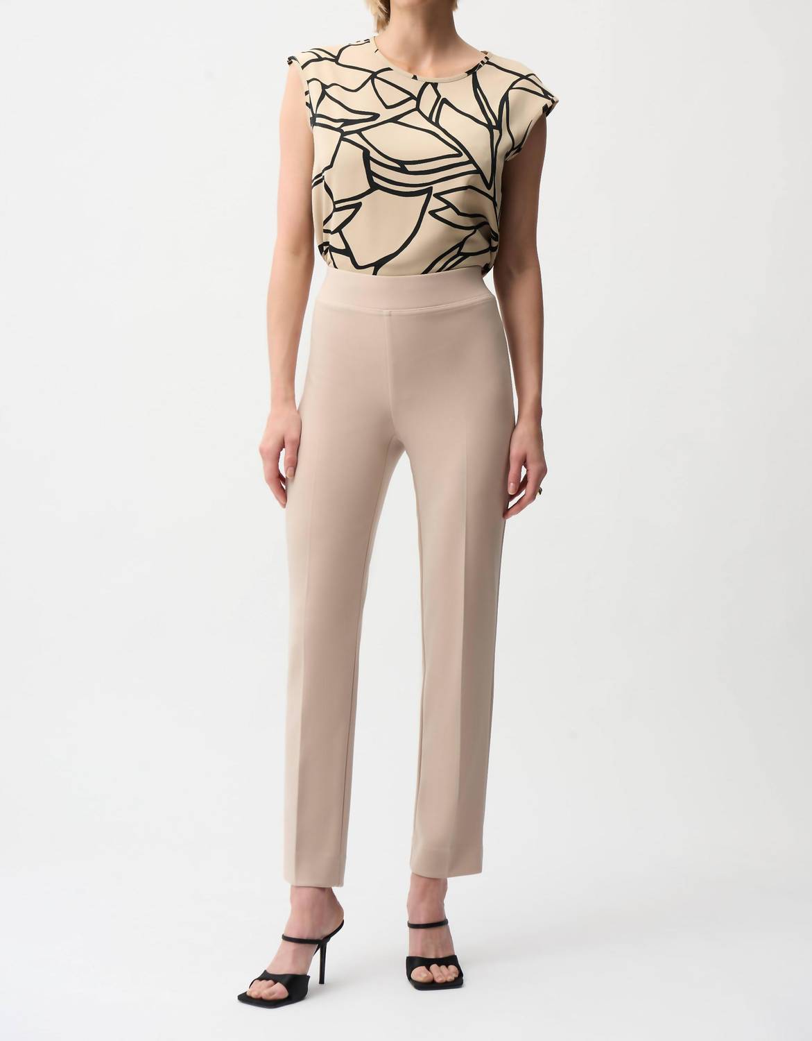 Joseph Ribkoff - SLIT LEG PONTI PULL ON PANT