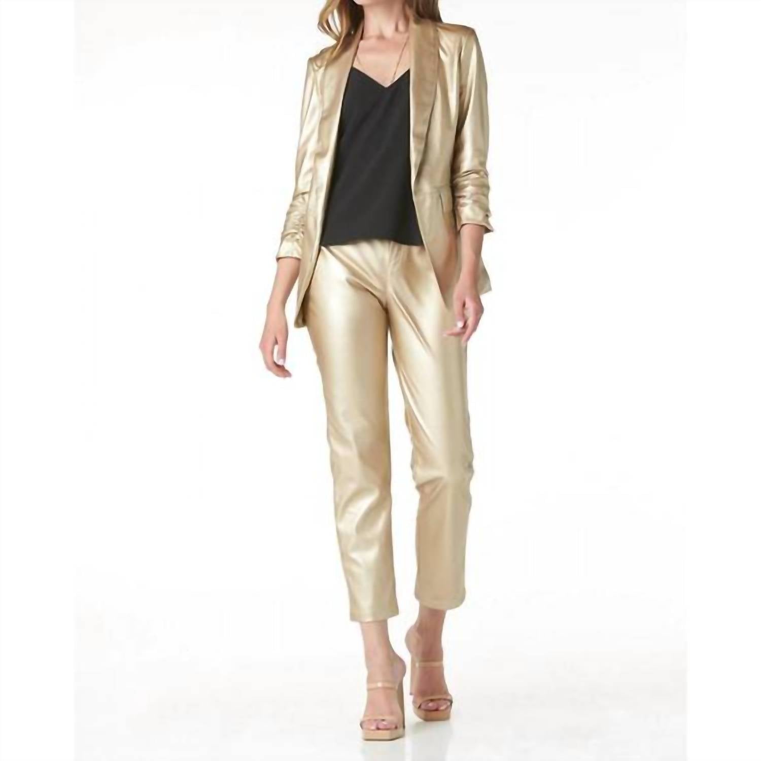 Tart Collections - Kia Vegan Leather Blazer
