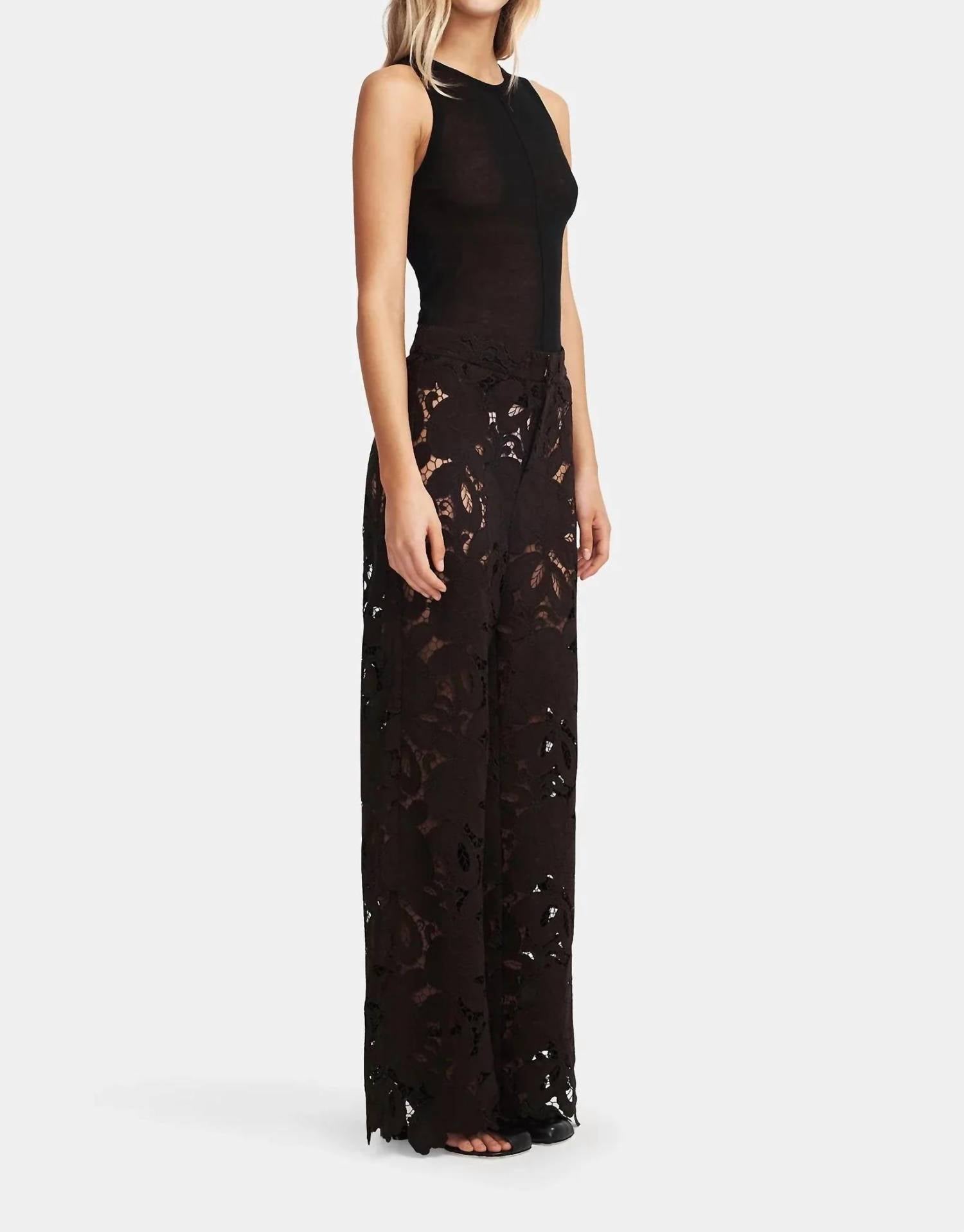 Hansen & Gretel - Lotus Lace Pants