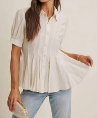 In February - Katie Button-down Top