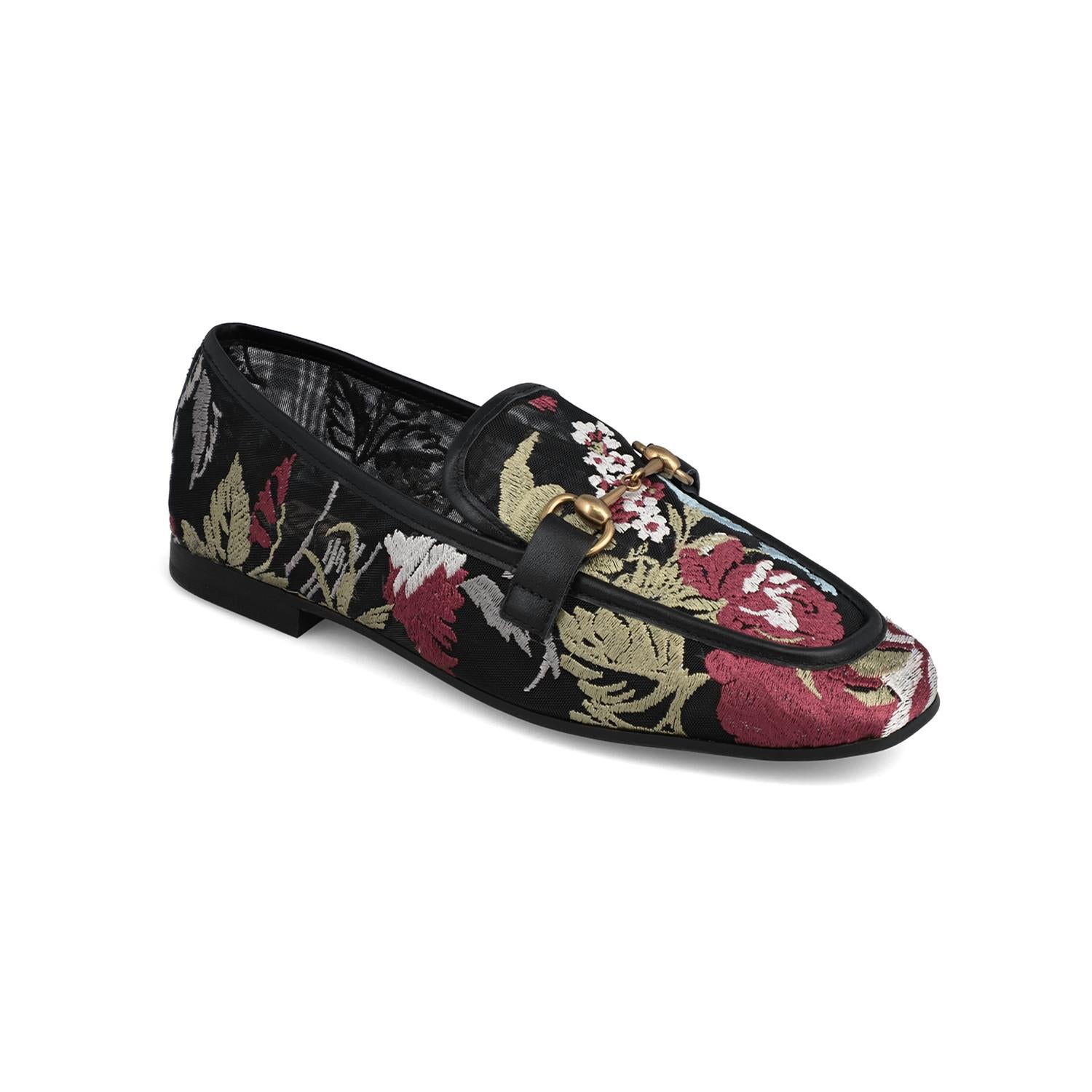 Mia - Women's Blossum Mesh Floral Flat Shoes