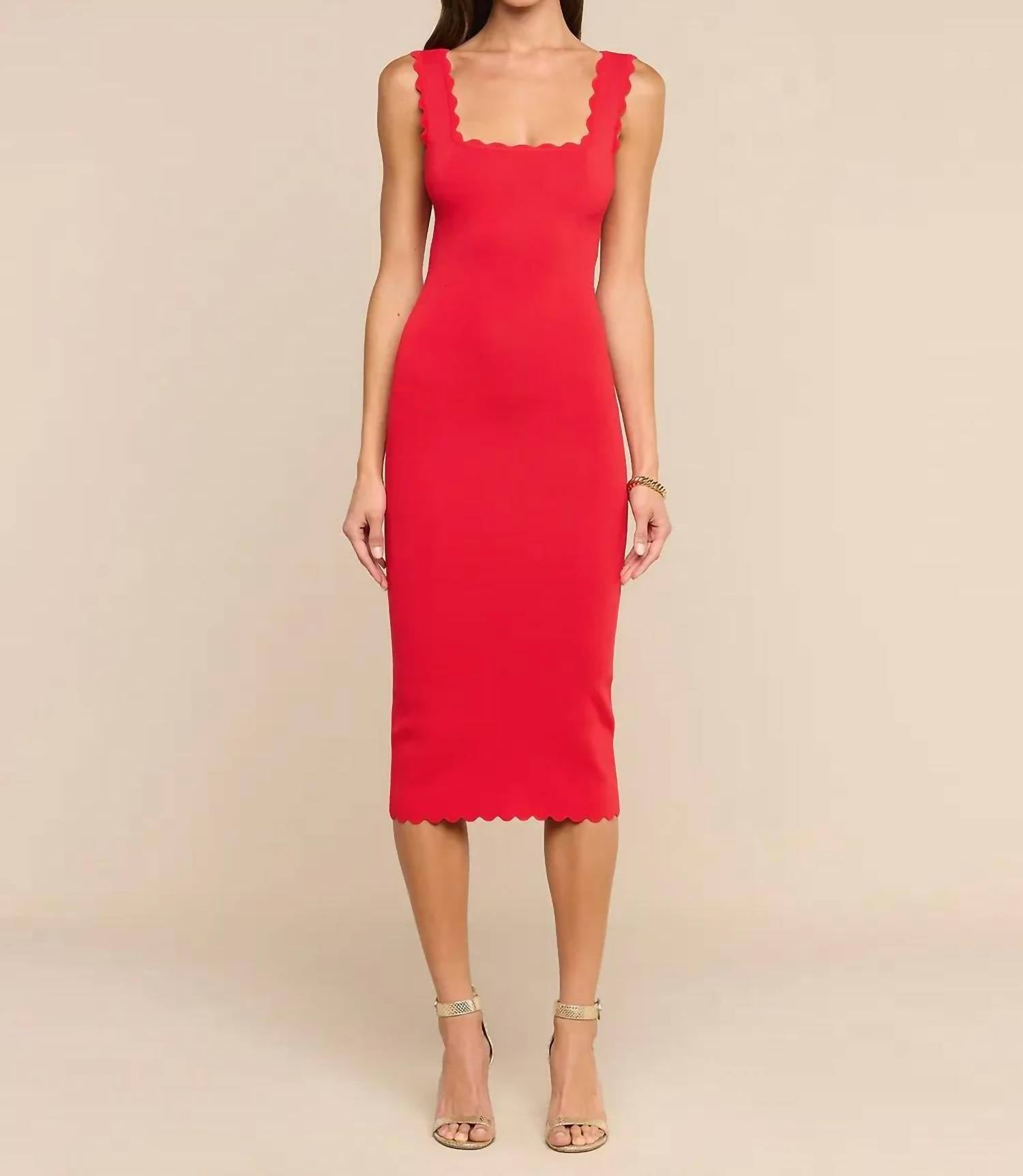 L'Agence - Women's The Romona Mini Knit Dress